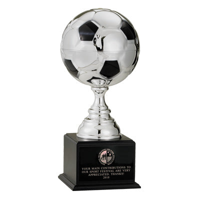 Metal Soccer Trophy
