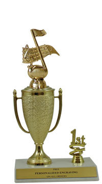 Music 1st, 2nd and 3rd Place Award Cup Trophy