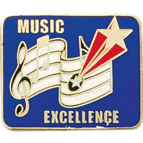 Music Excellence Pin (BR Series)