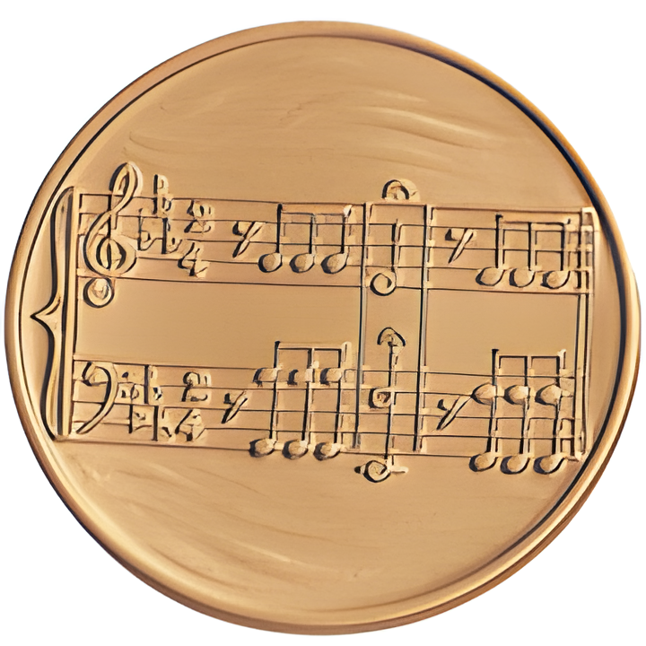 Music (506605) Litho Medal Insert