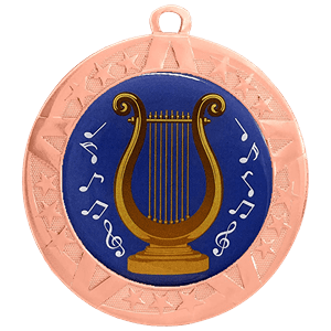 Music Lyre Bronze Medal