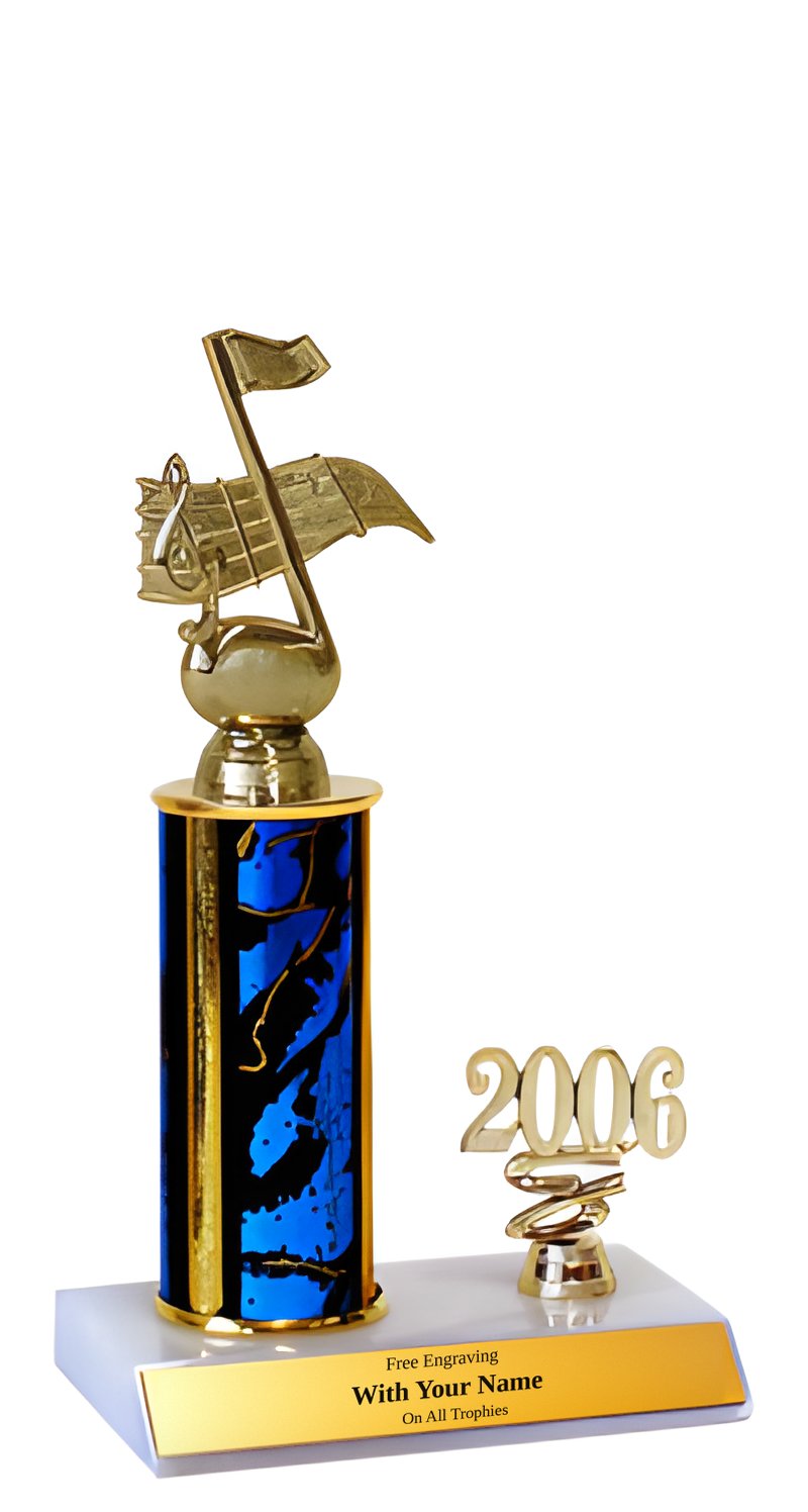 Music 2026 Year Trim Trophy