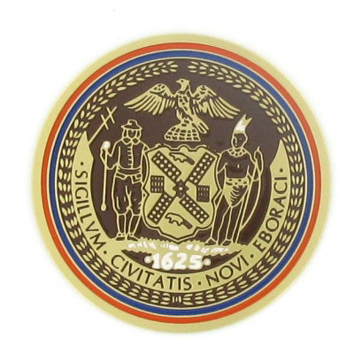 New York City Seal Medal Insert (Etched)
