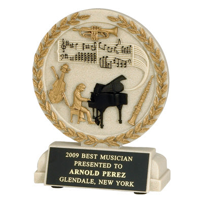 Orchestra Cast Stone Trophy