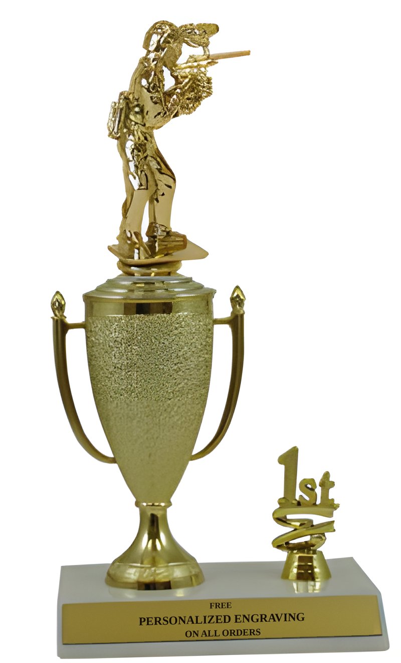 Paintball 1st, 2nd and 3rd Place Award Cup Trophy