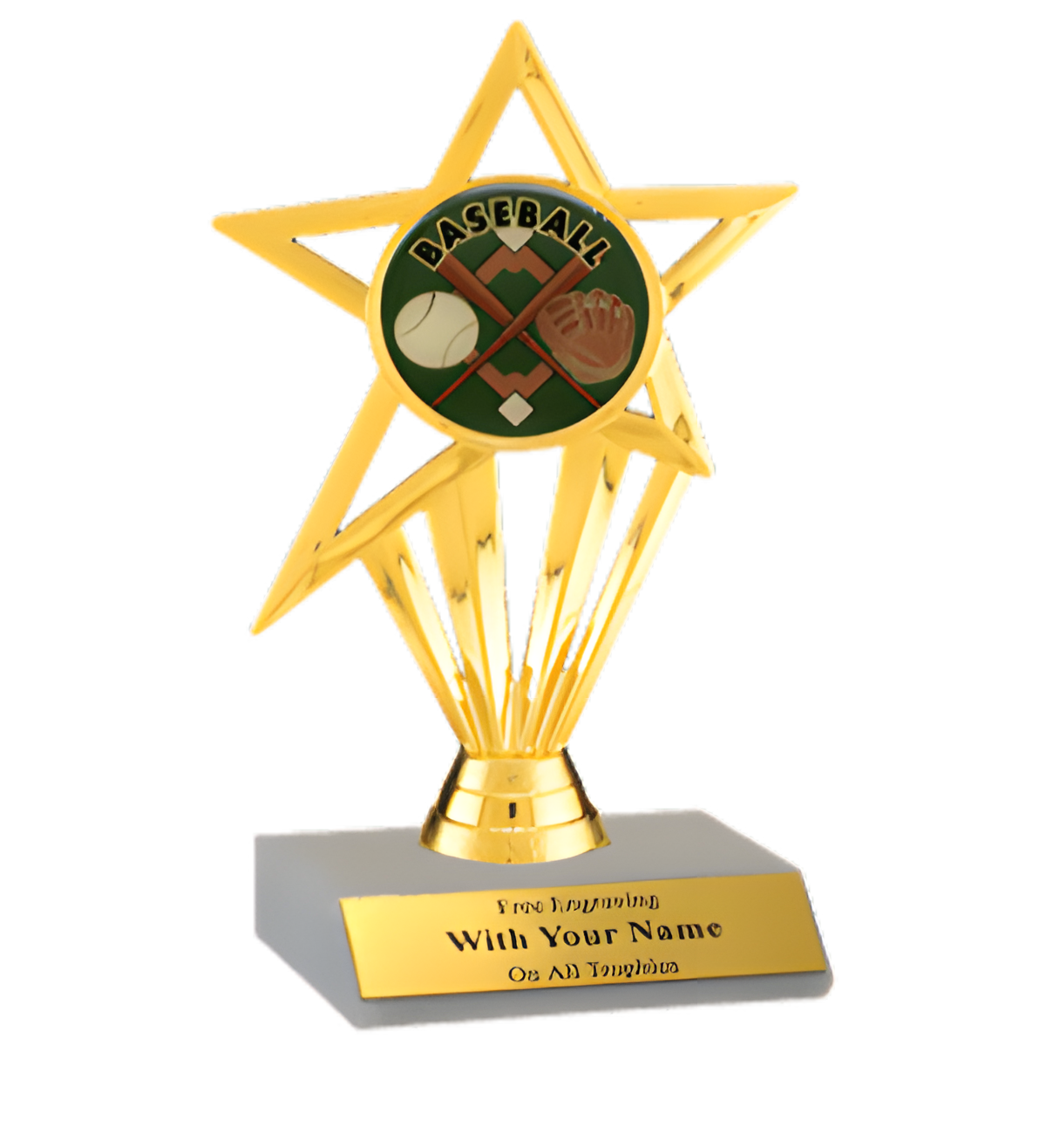 Baseball Participation Insert Trophy
