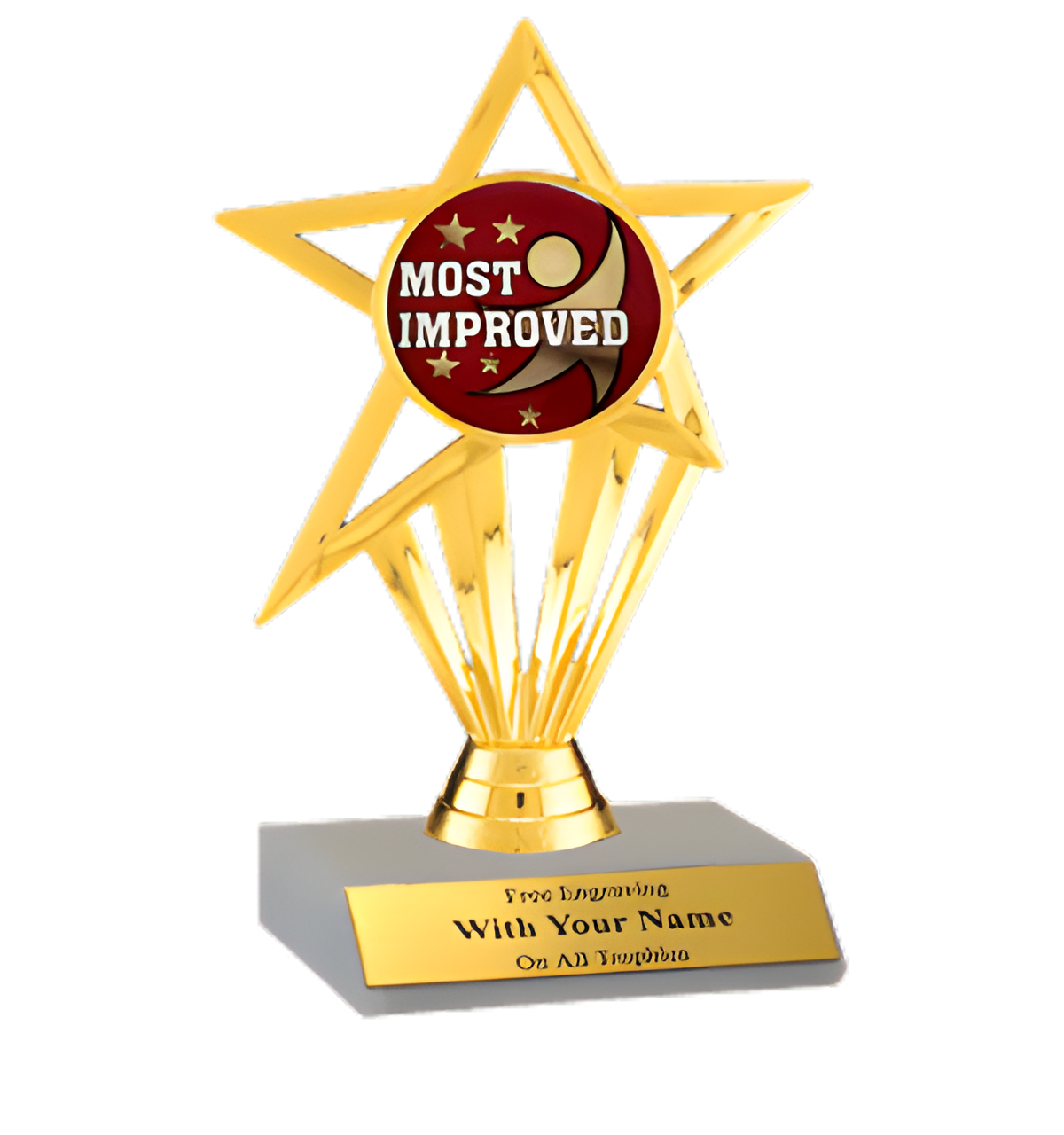Most Improved Participation Insert Trophy