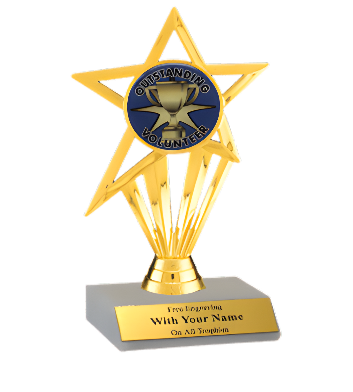 Volunteer Participation Insert Trophy