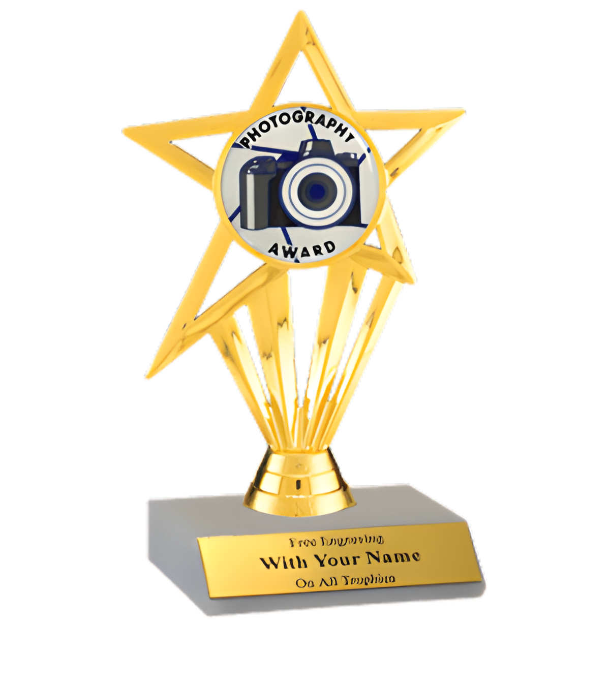 Photography Participation Insert Trophy