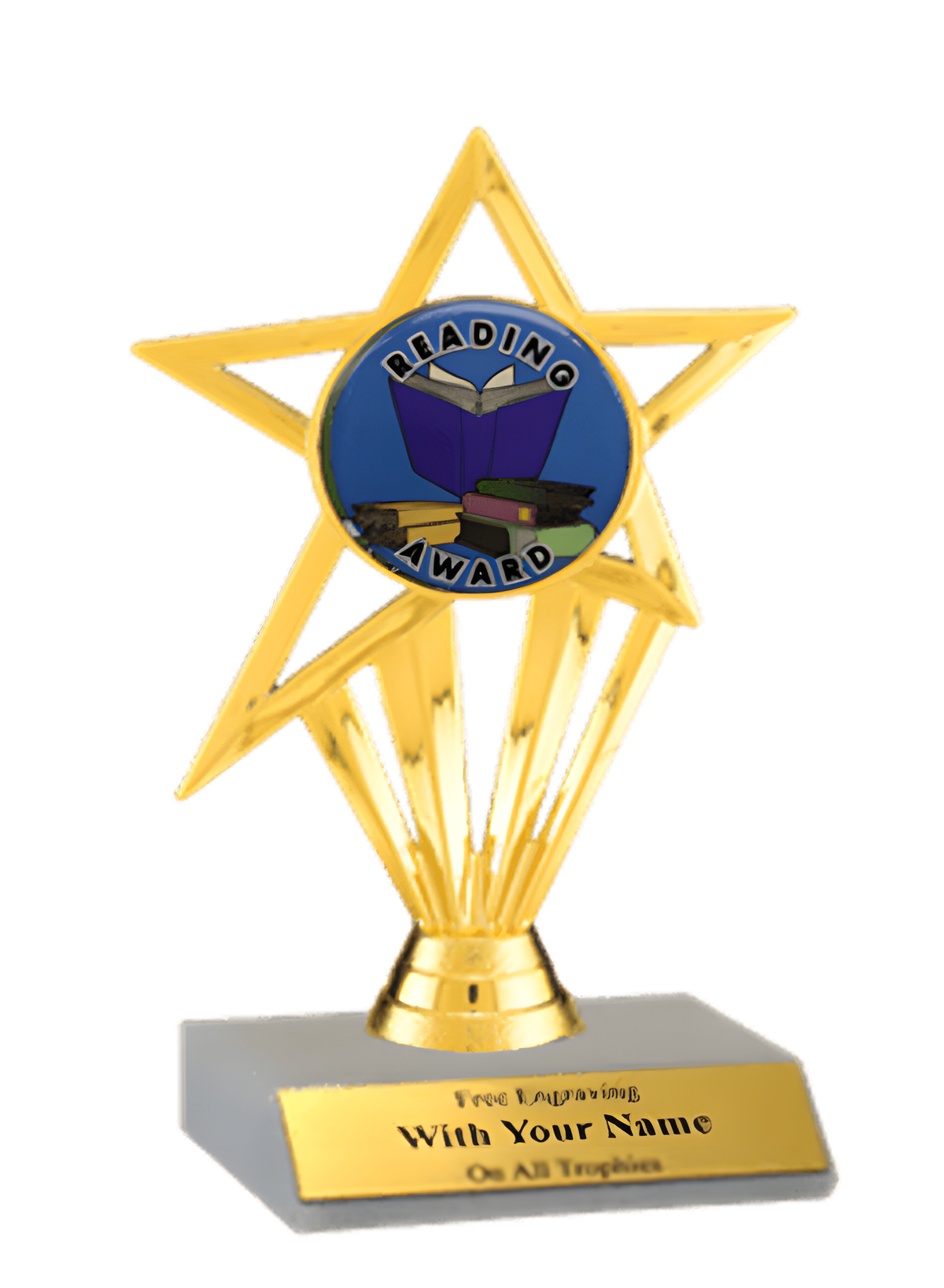 Reading Participation Insert Trophy