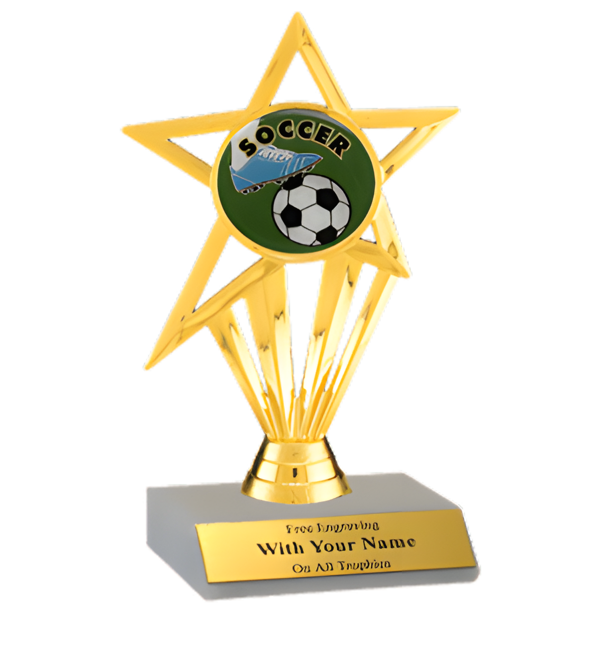 Soccer Participation Insert Trophy