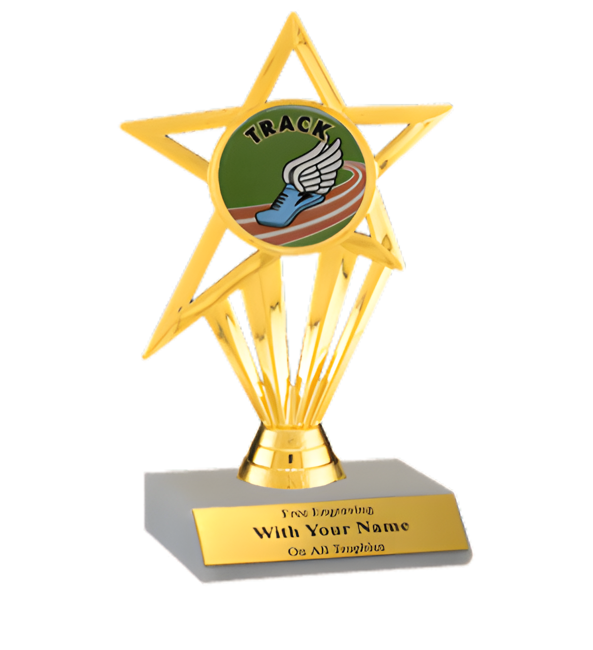 Track Participation Insert Trophy