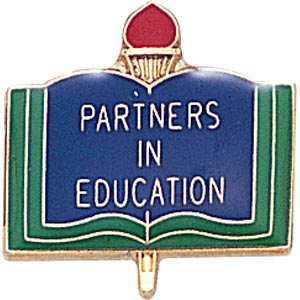 Partners In Education Lapel Pins