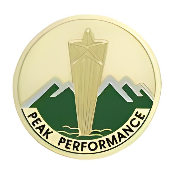 Peak Performance Medal Insert (Etched)
