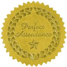 Perfect Attendance Seal