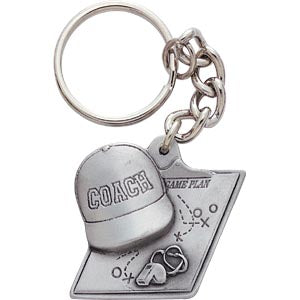 Coach Pewter Key Chains