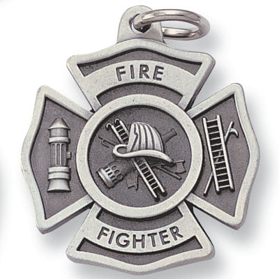 Pewter Key Chains -Firefighter