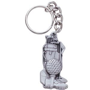 Golf Pewter Key Chains