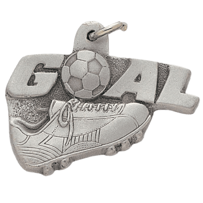 Soccer Pewter Keychains