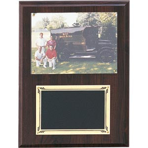 5" x 7" Walnut Photo Plaque
