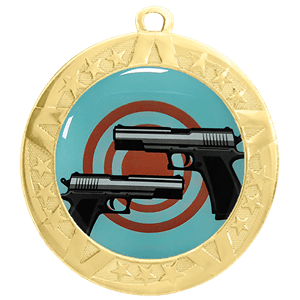 Pistol Shooting Gold Medal
