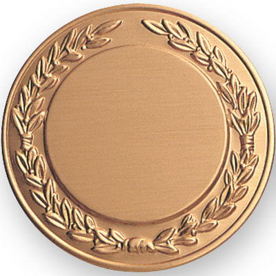 Plain Wreath For Engraving Litho Medal Insert