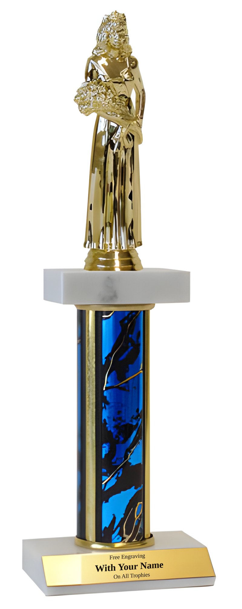 Beauty Queen Deluxe Double Marble Trophy