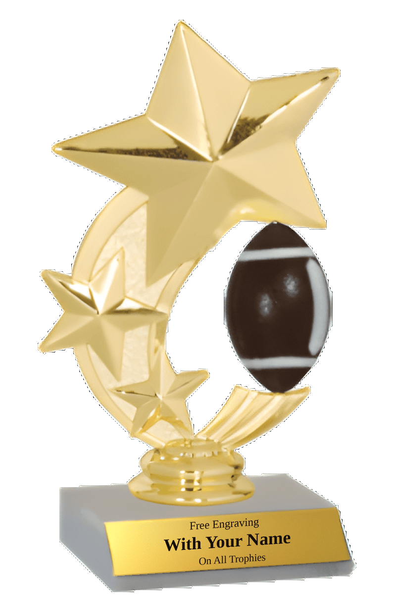 Spinner Football Participation Trophy