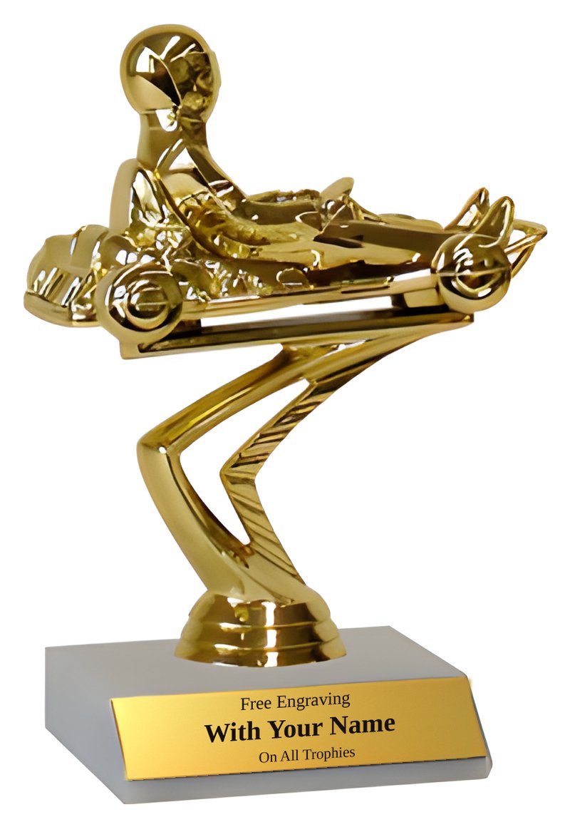 Go Kart Participation Trophy