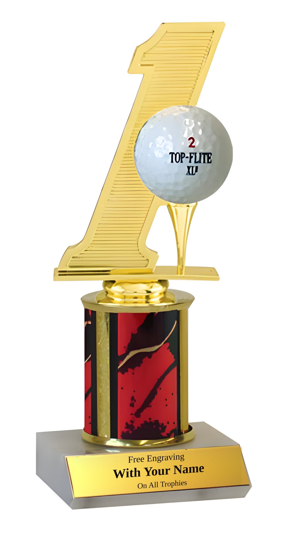 Hole-in-One Column Trophy