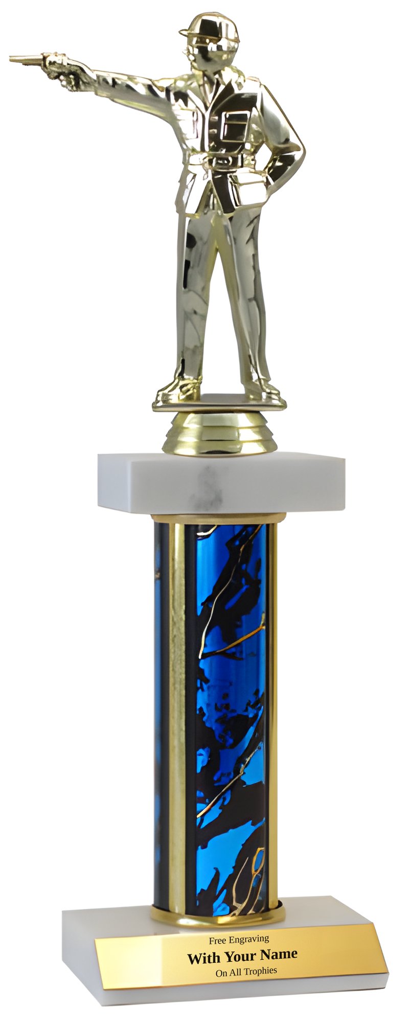 Marksman Deluxe Double Marble Trophy