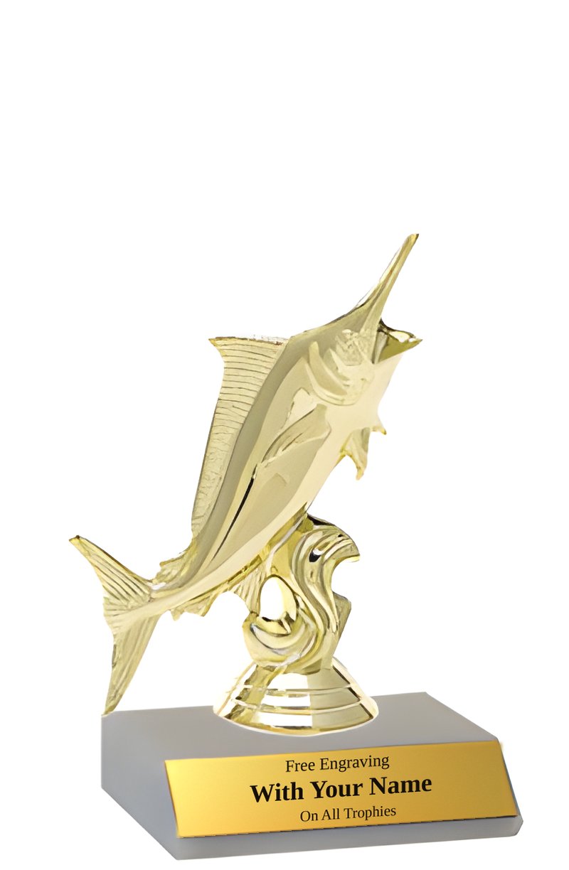 Marlin Fishing Participation Trophy