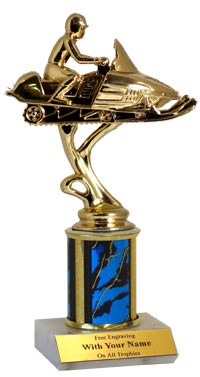 Snowmobile Column Trophy