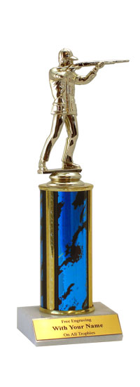 Trap Shooting Column Trophy