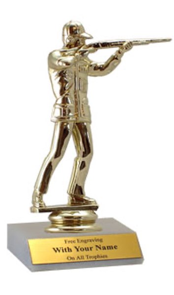 Skeet Shooting Participation Trophy
