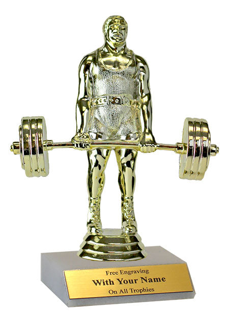 Weightlifting Participation Trophy
