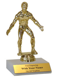 Wrestling Participation Trophy