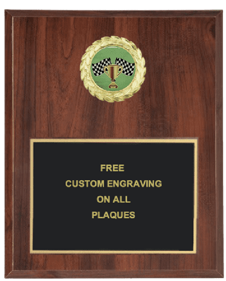 Racing Insert Plaque