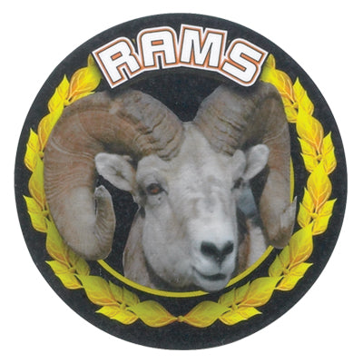 Rams Mascot Medal Insert