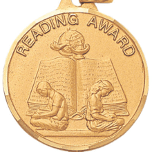 Reading Medal (1 1/4")