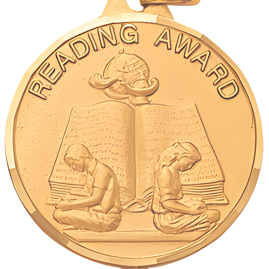 Reading Medal (1 1/4")