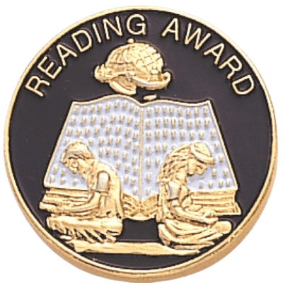 Reading Award Pin