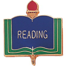 Reading Lapel Pins