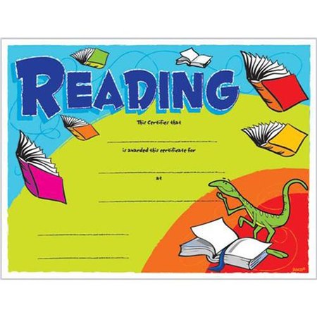 Reading Certificate Award (Lizard Design)