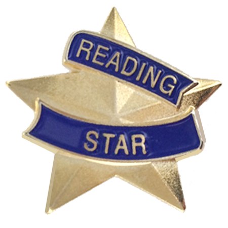 Reading Star Pins