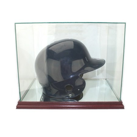 Rectangular Batting Helmet Glass Display Case