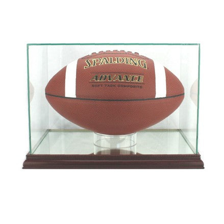 Rectangular Glass Football Display Case