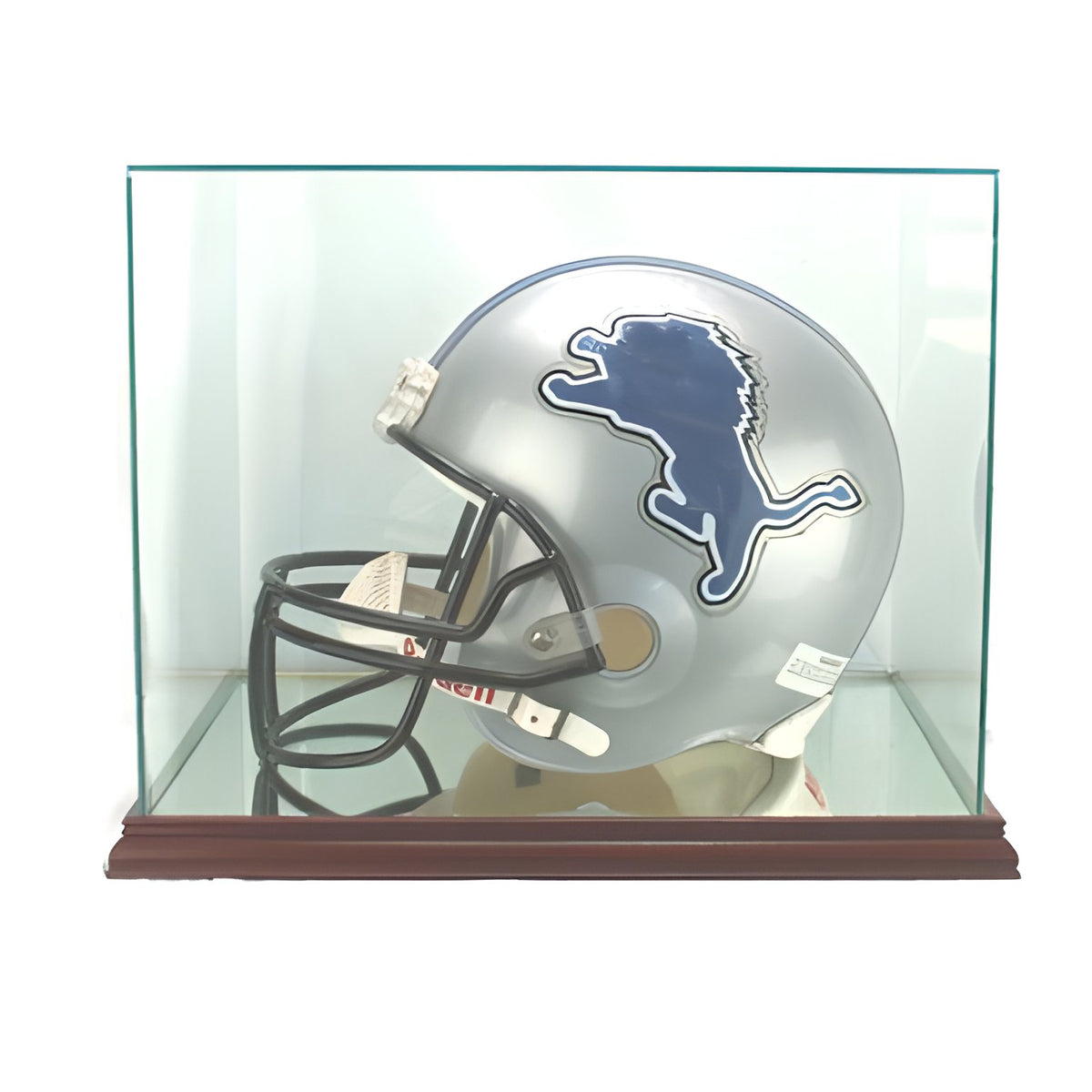 Rectangular Glass Football Helmet Display Case
