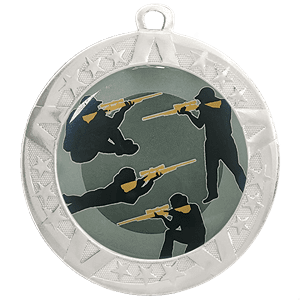 Rifle Shooting Silver Medal