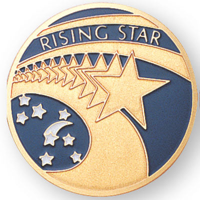 Rising Star Medal Insert (Etched)